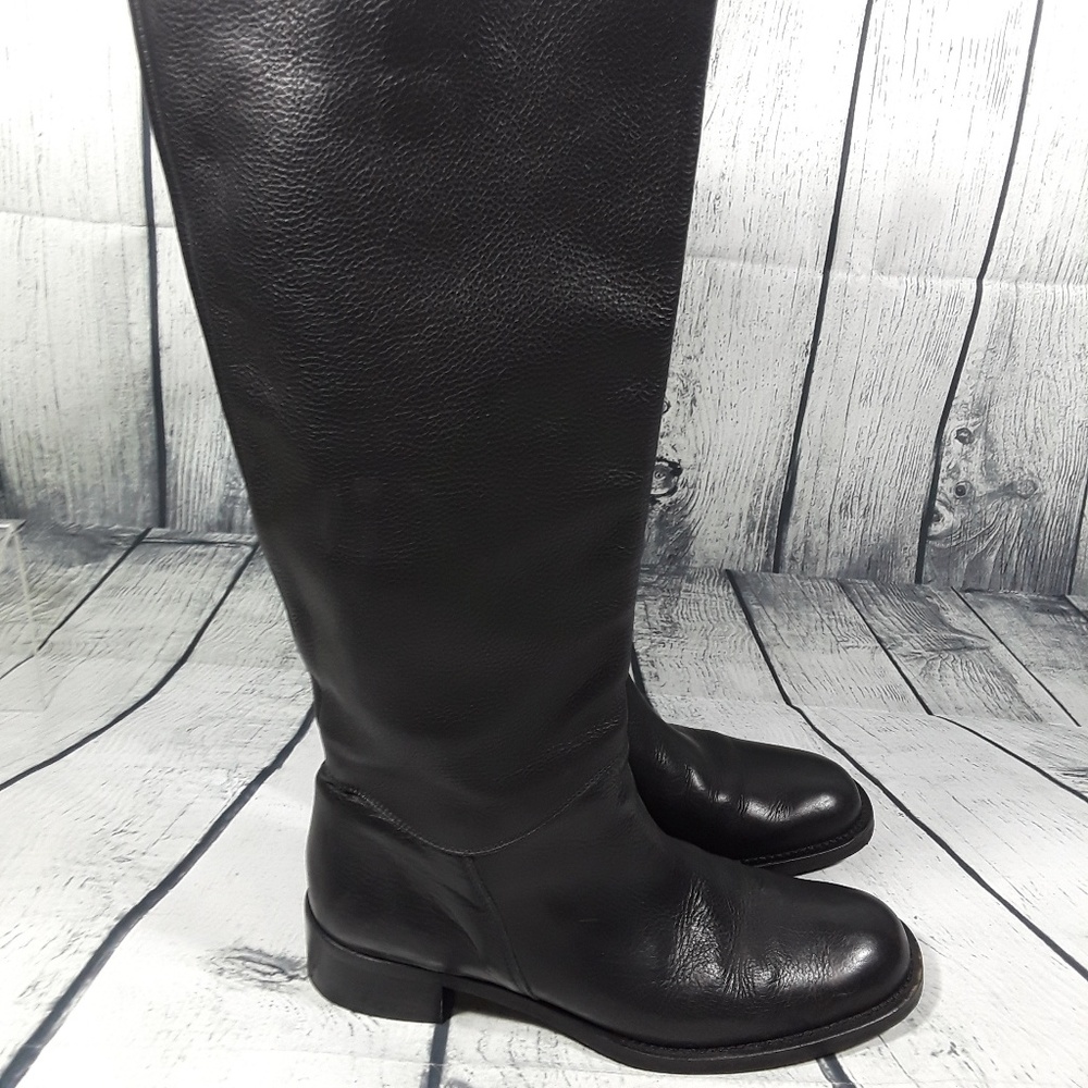 Russell & Bromley Women Black Tall Boots Size 39.5